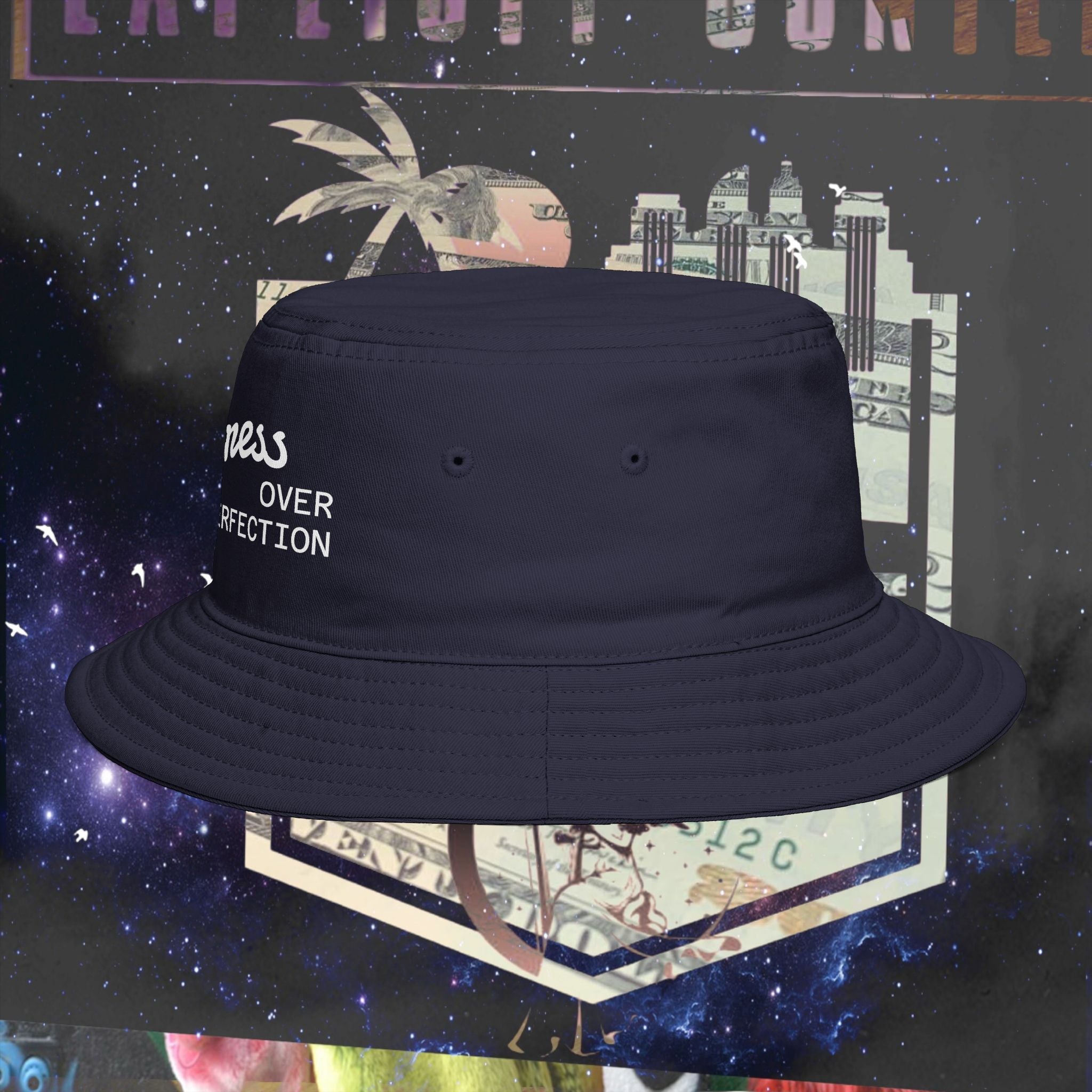 Progress Over Perfection Bucket Hat