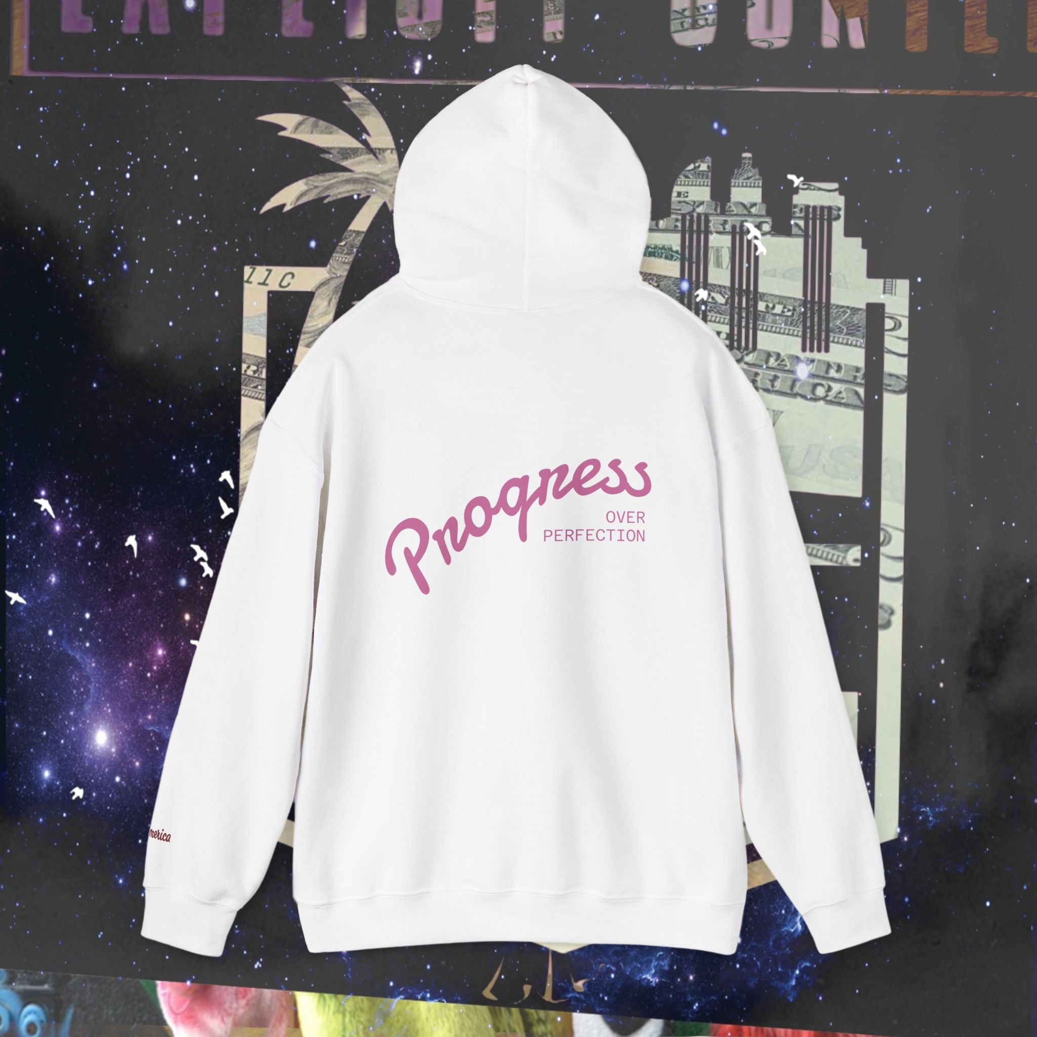 Dramatic Anime Hoodie – Progress Over Perfection Graphic Hoodie