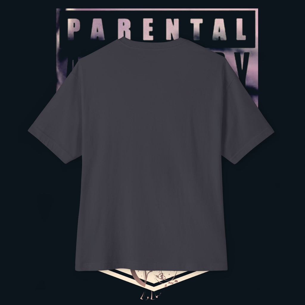 Anime Eye Boxy Tee – Parental Advisory Oversized T-Shirt