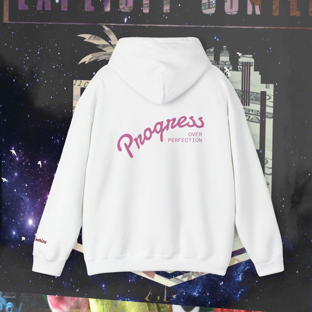 Dramatic Anime Hoodie – Progress Over Perfection Graphic Hoodie