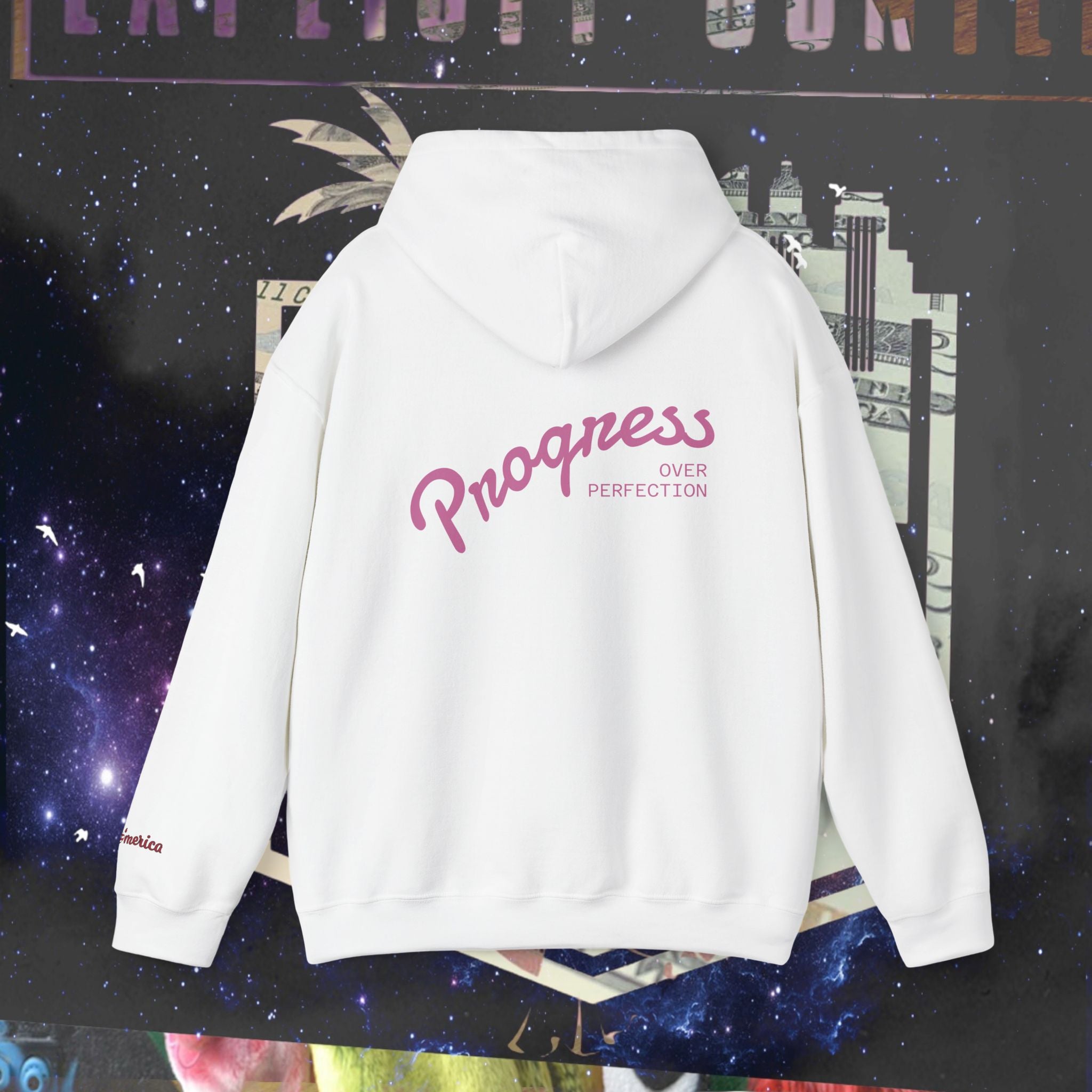 Dramatic Anime Hoodie – Progress Over Perfection Graphic Hoodie