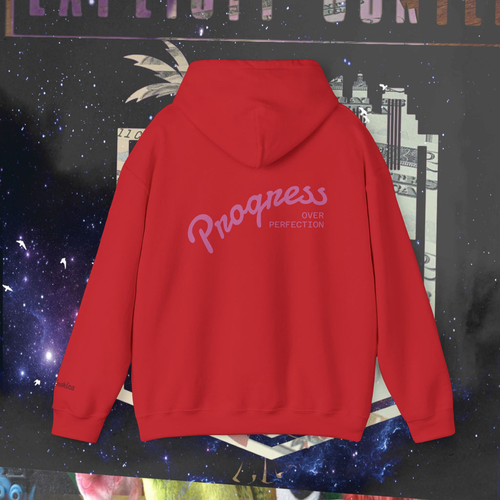 Dramatic Anime Hoodie – Progress Over Perfection Graphic Hoodie