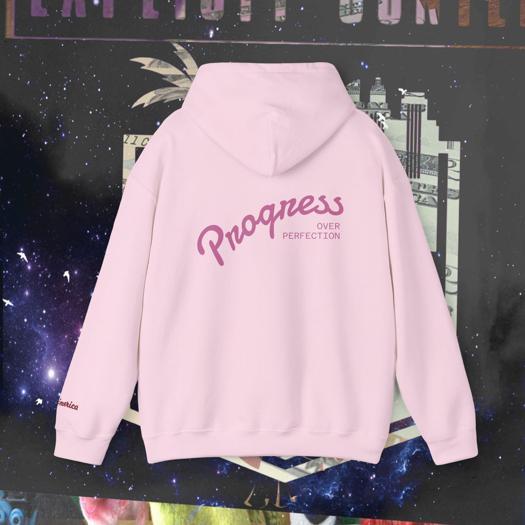 Dramatic Anime Hoodie – Progress Over Perfection Graphic Hoodie